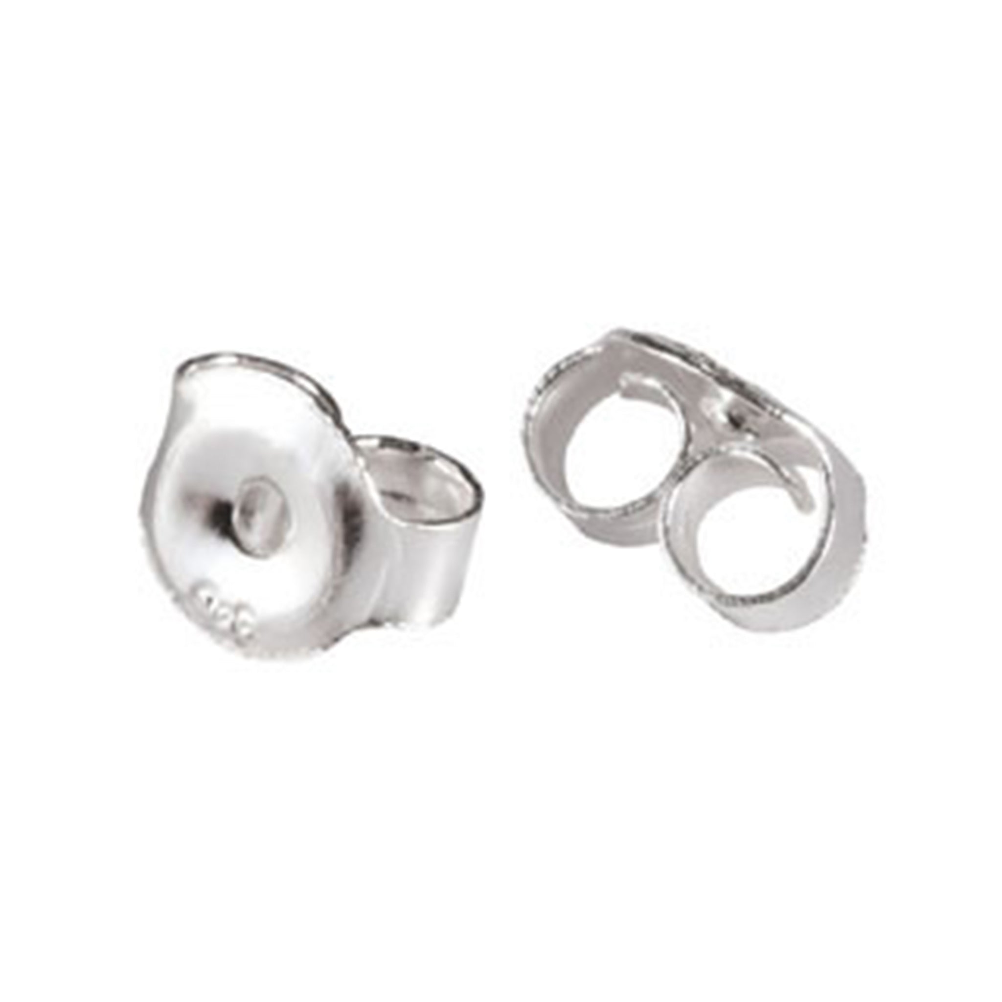 Ear Nuts/Ear Backs in Sterling Silver 5x0.25mm Thick