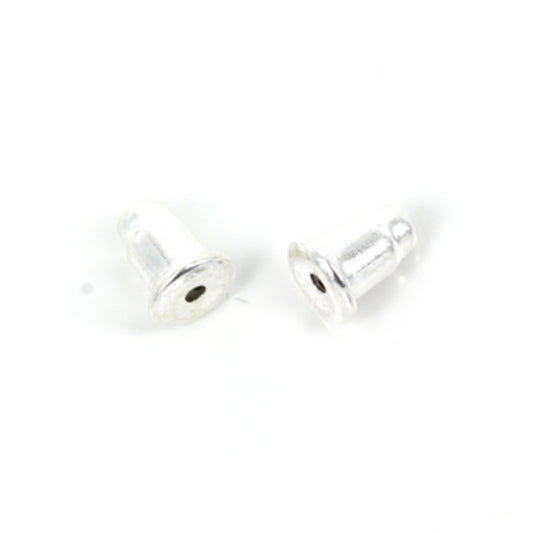 Ear Nuts/Ear Backs in Sterling Silver 4.3x5mm