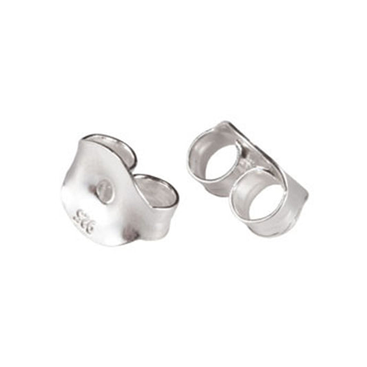 Ear Nuts/Ear Backs in Sterling Silver 5x0.30mm Thick