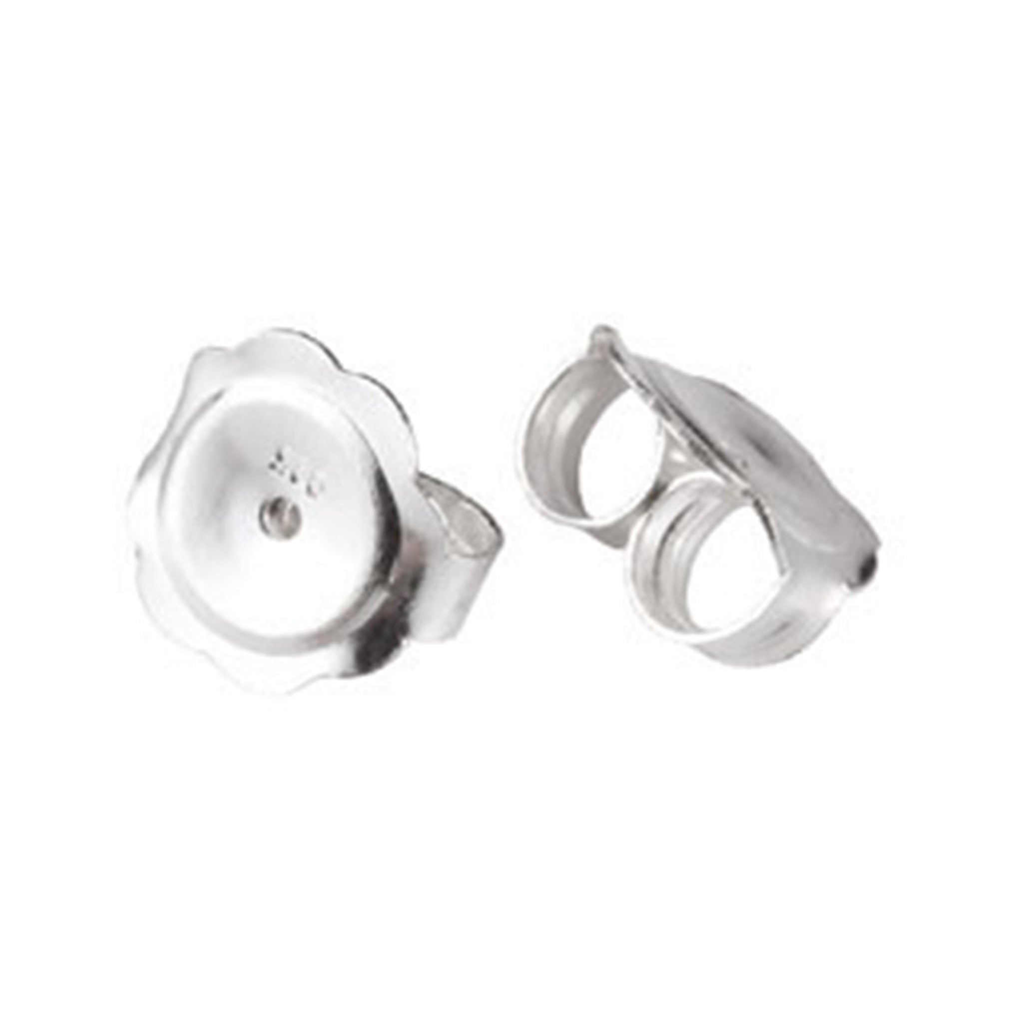 Ear Nuts/Ear Backs in Sterling Silver 9x0.35mm Thick