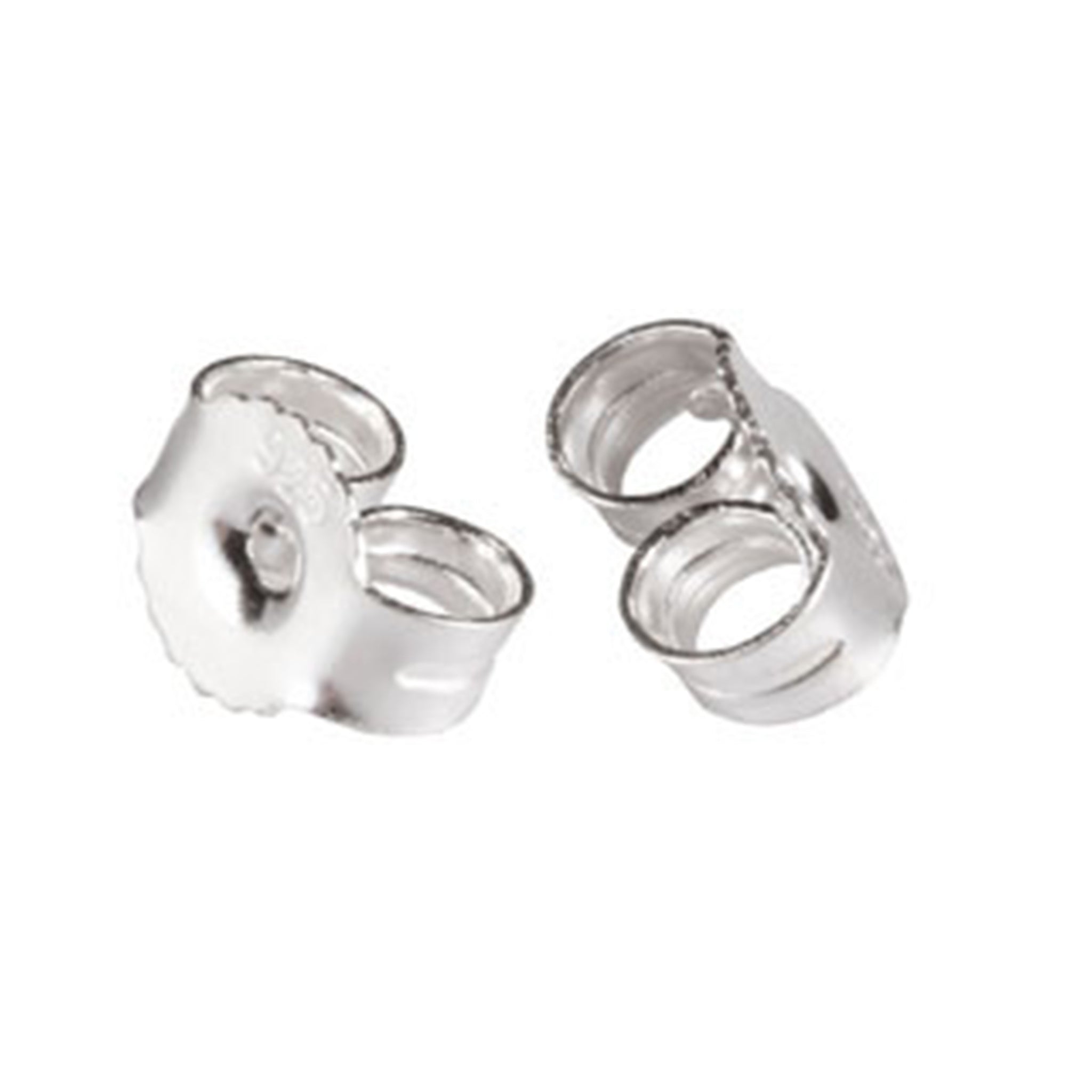 Ear Nuts/Ear Backs in Sterling Silver 5x0.22mm Thick