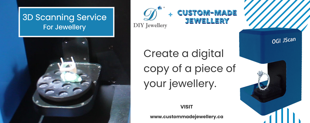 Custom-Made Jewelry 3D Scanning for Jewelry