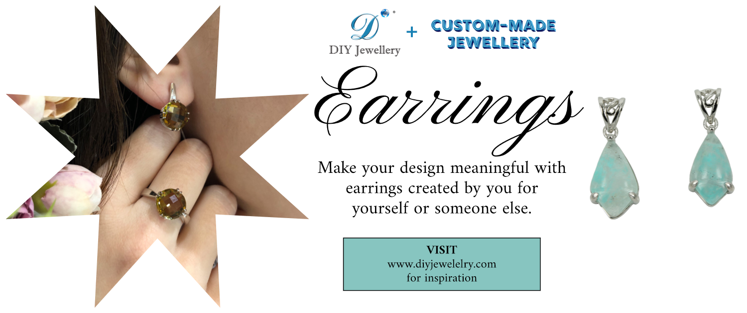 DIY Jewelry + Custom-Made Jewelry for inspiration to create your own earrings