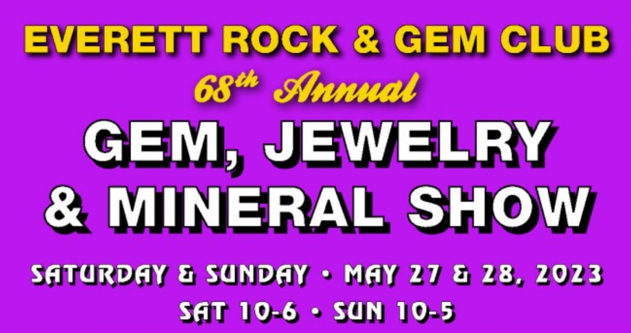 SilviaFindings, USA is exhibiting at the Everett Rock & Gem Club Gem, Jewelry & Mineral Show 27-28 May, 2023