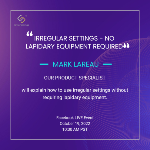 Using Irregular Settings - No Lapidary Equipment Required