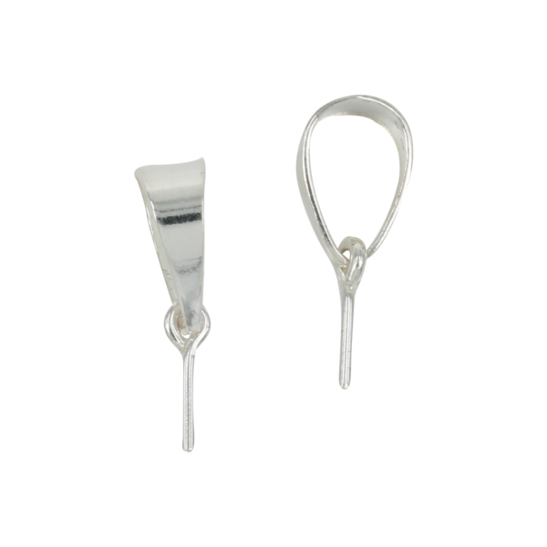 Classic V Cup & Peg Bail in Sterling Silver 4.4x17mm